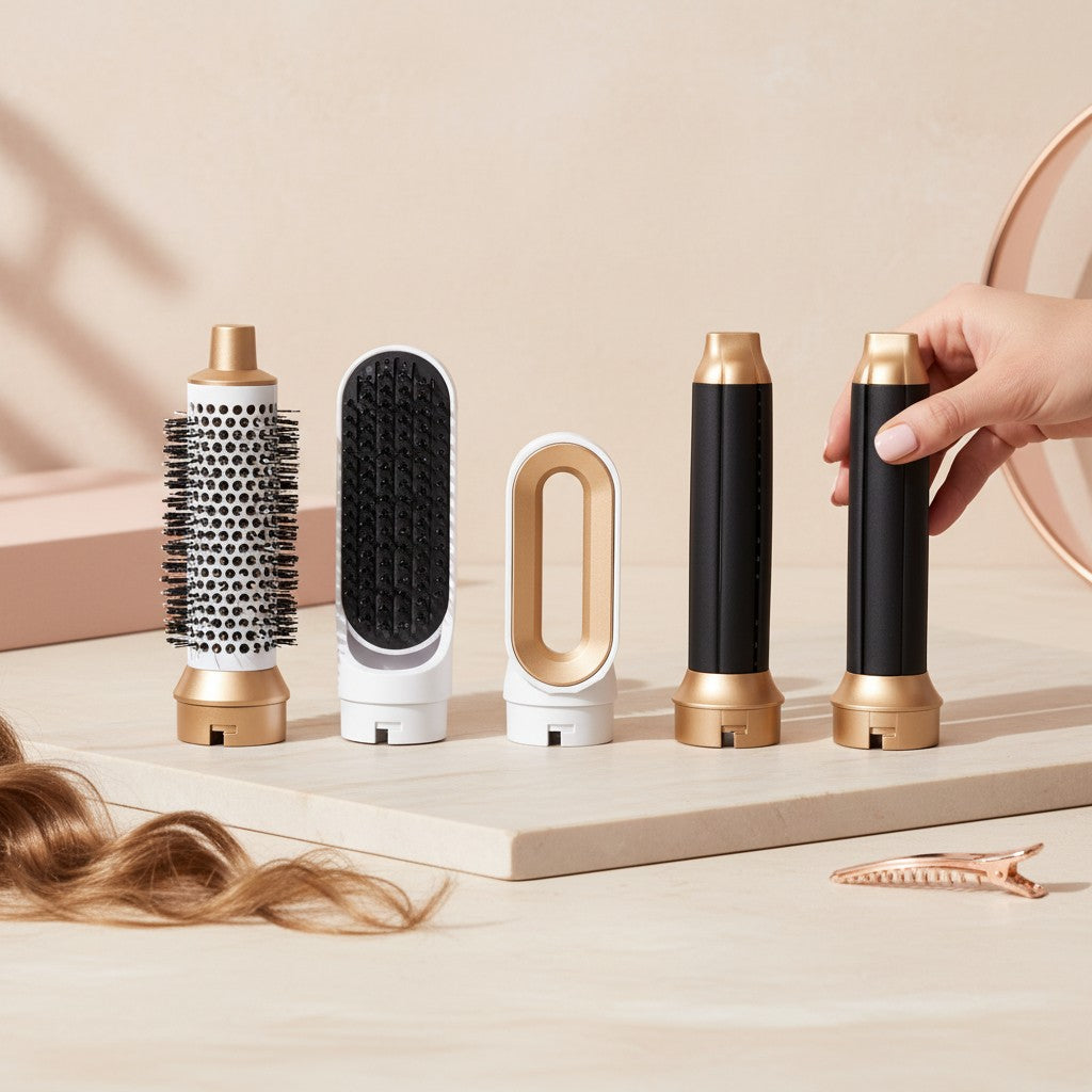 Collection Cheveux & Coiffure Arya Lush — brosse soufflante 5-en-1